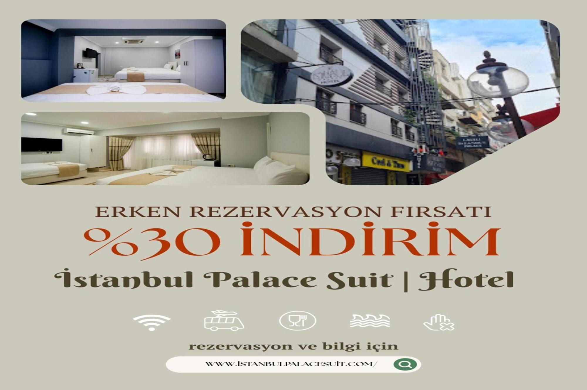 Istanbul Palace Hotel Esterno foto